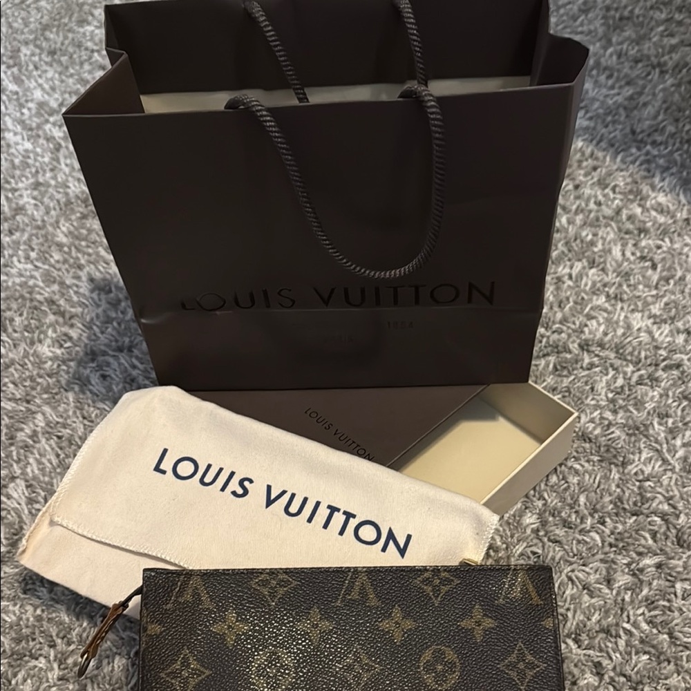 Louis Vuitton Brown Monogram Clutch